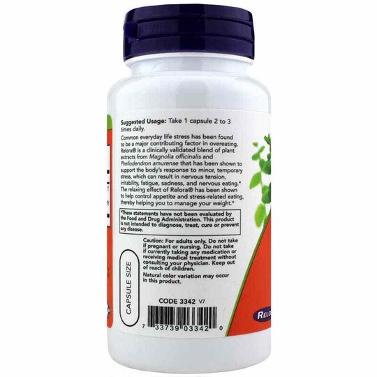 Relora 300 Mg, NOW
